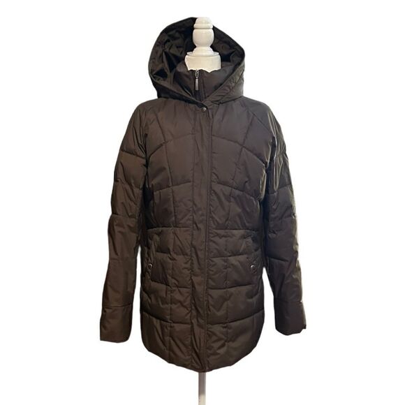 Columbia Sportswear XCO Puffer Style Long Brown Coat Size Medium - Picture 1 of 12